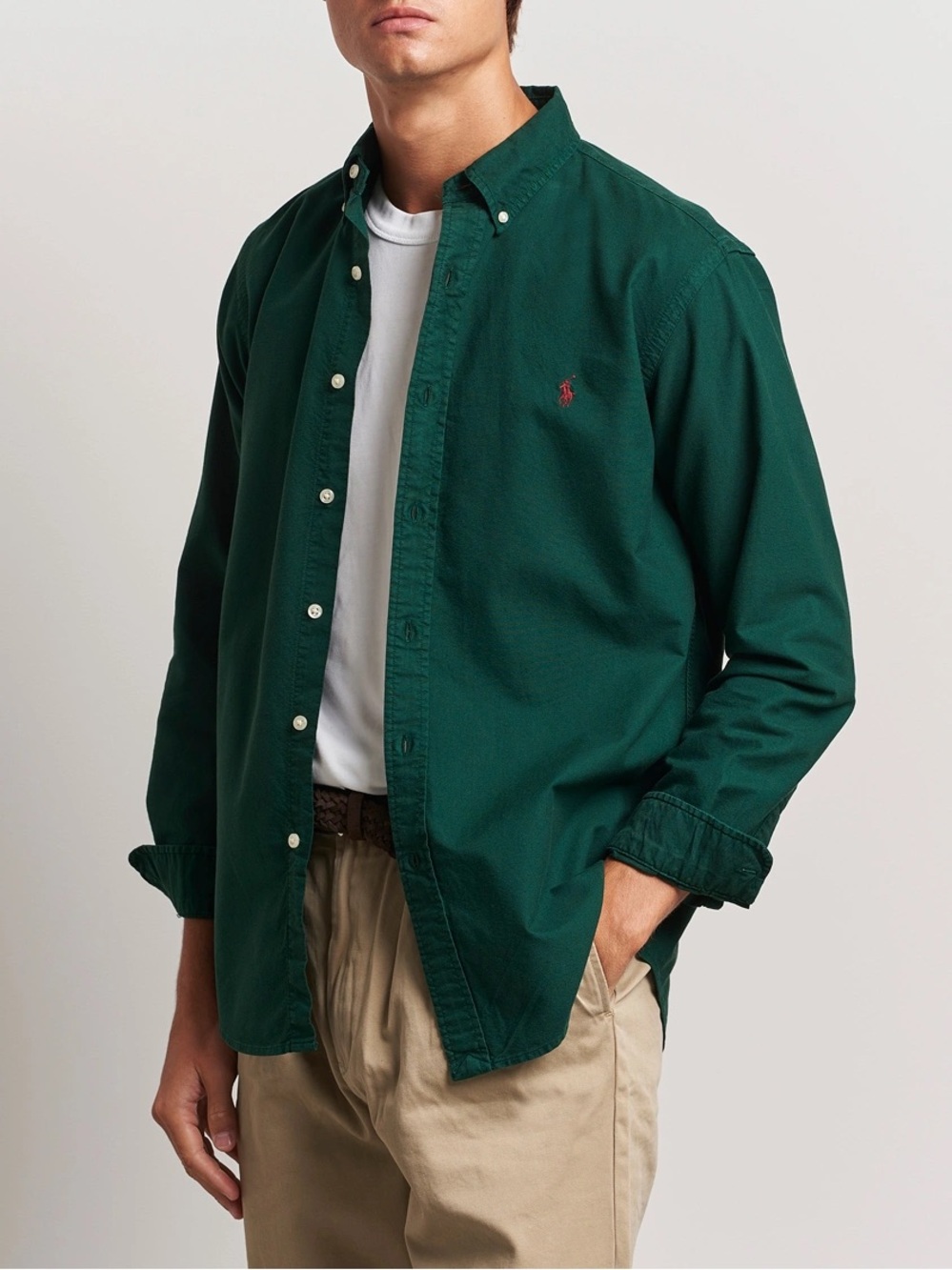 Polo Ralph Lauren: 710798540031
Classic Fit Garment-Dyed Oxford Shirt